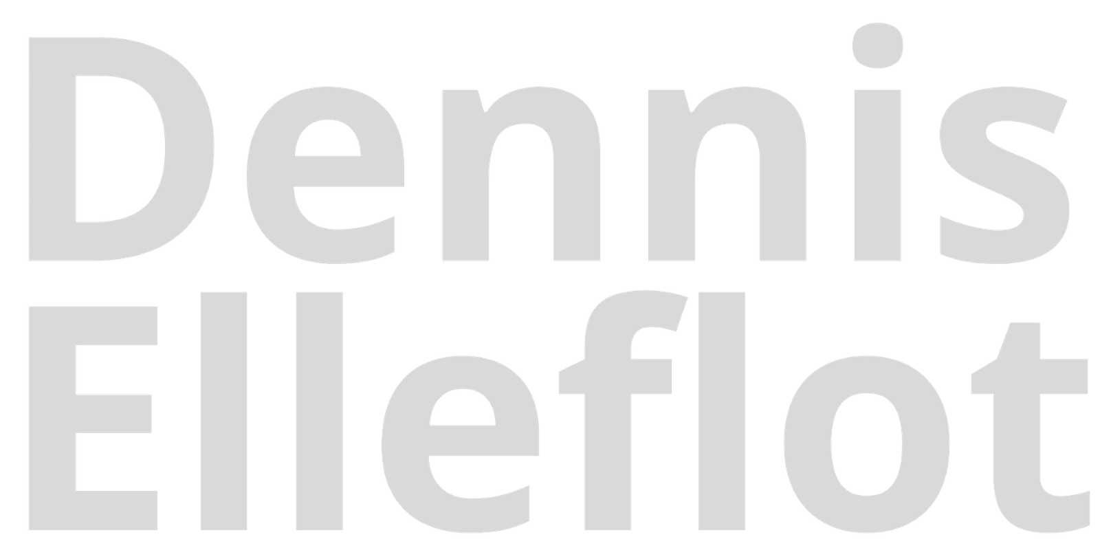 Dennis Elleflot | Author